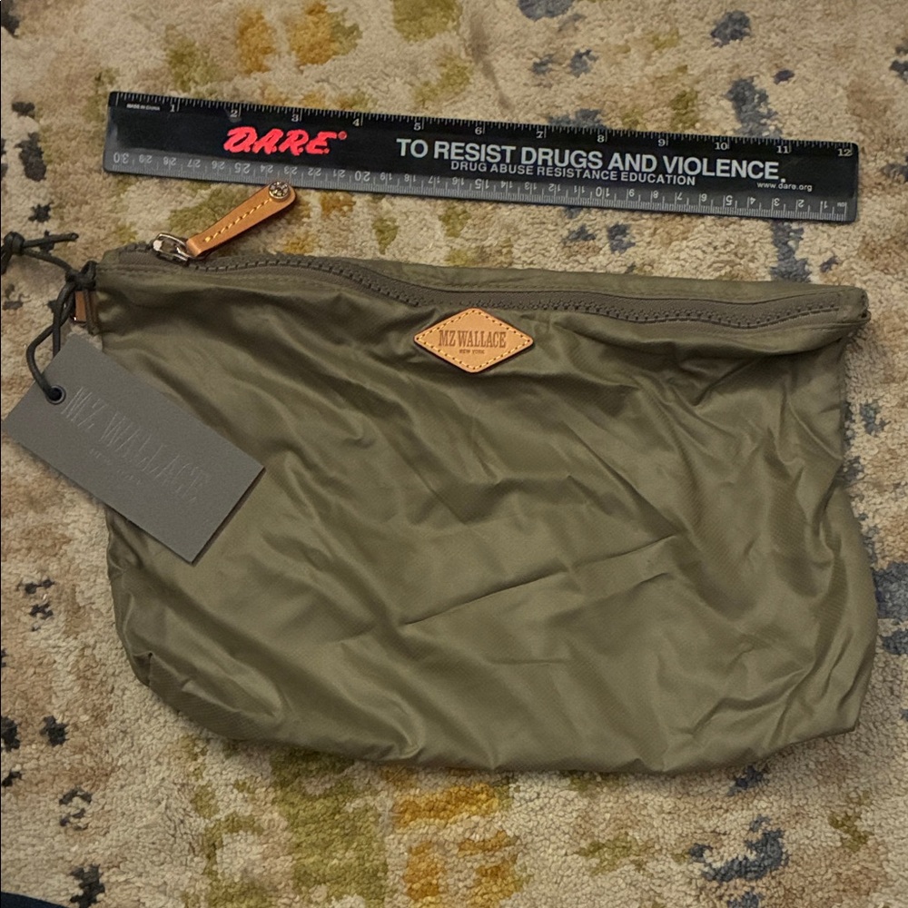 MZ Wallace Khaki Men's Toiletry Bag